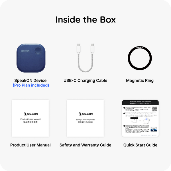 SpeakON - World's First AI Communicator for iPhone
