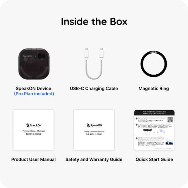 SpeakON - World's First AI Communicator for iPhone
