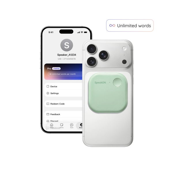 SpeakON - AI Voice Keyboard for iPhone
