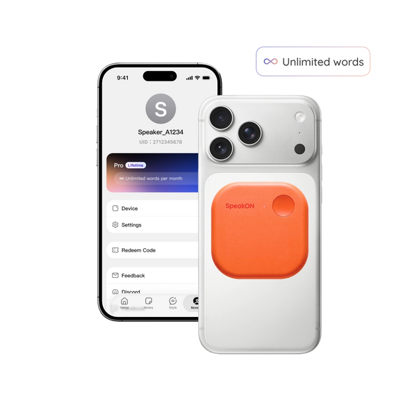 SpeakON - AI Voice Keyboard for iPhone
