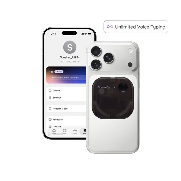 SpeakON - World's First AI Communicator for iPhone
