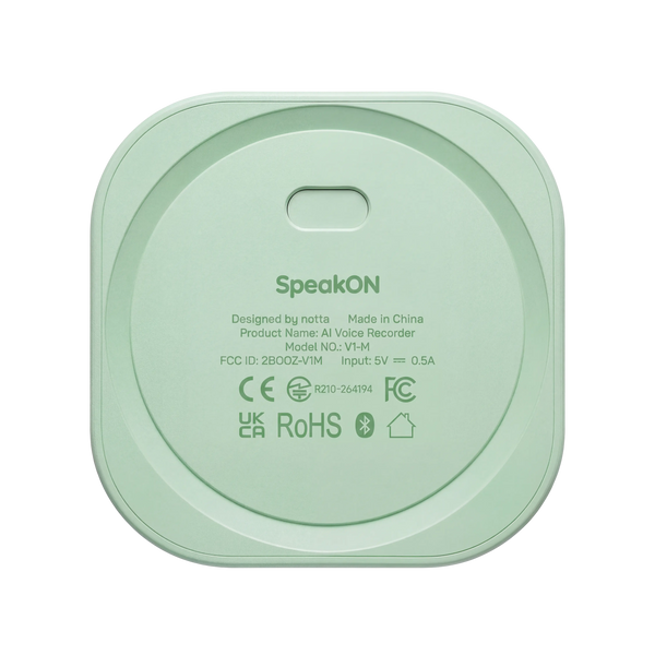 SpeakON - Physical AI Button for Your Ideas
