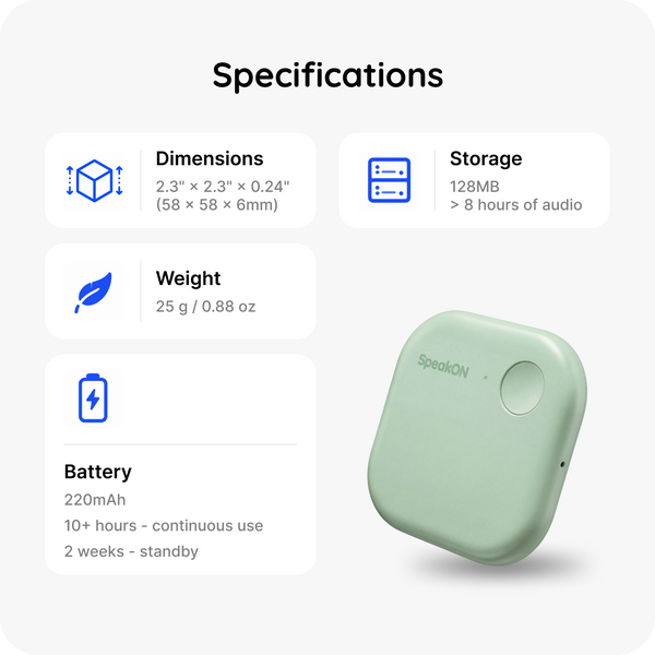 SpeakON - AI Voice Keyboard for iPhone
