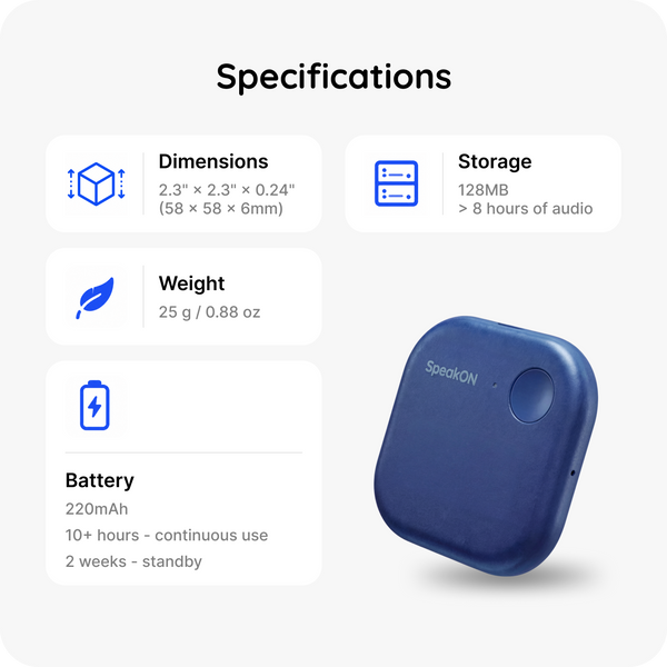 SpeakON - AI Voice Keyboard for iPhone
