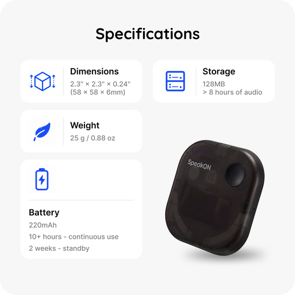 SpeakON - AI Voice Keyboard for iPhone
