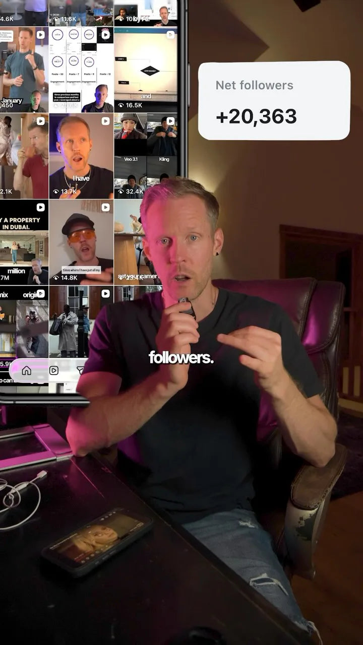 Colin Pomeroy demonstrating SpeakON in the linked Instagram video.