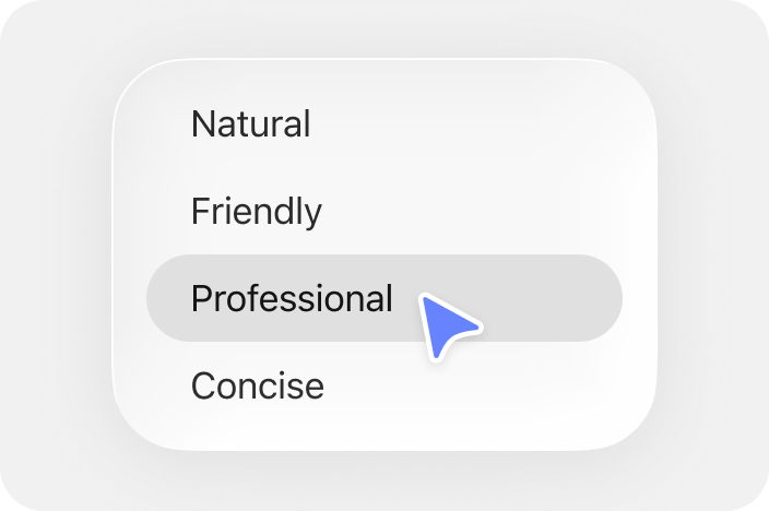 Choose Professional from the SpeakON Style menu