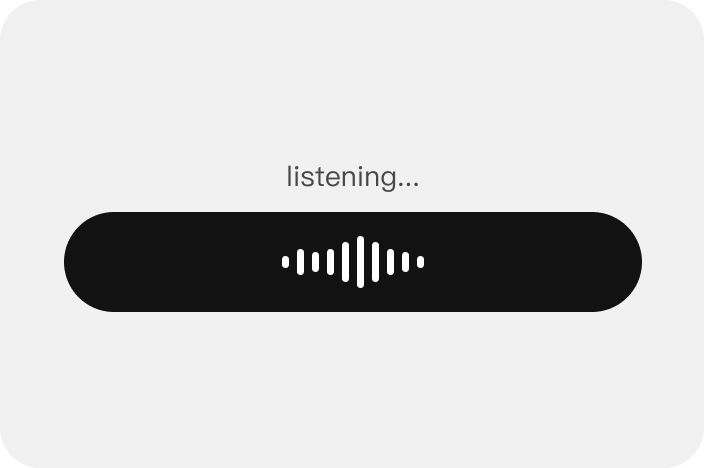 SpeakON listening while you speak naturally