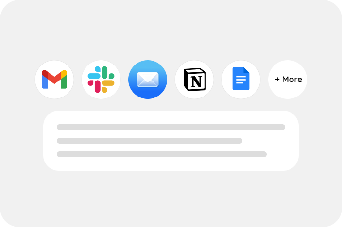 Send-ready SpeakON text available in supported apps